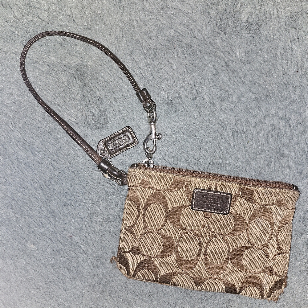 Coach wristlet